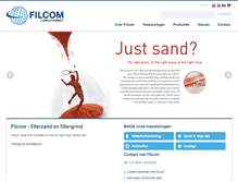 Tablet Screenshot of filcom.nl