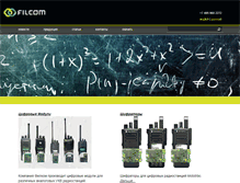 Tablet Screenshot of filcom.ru